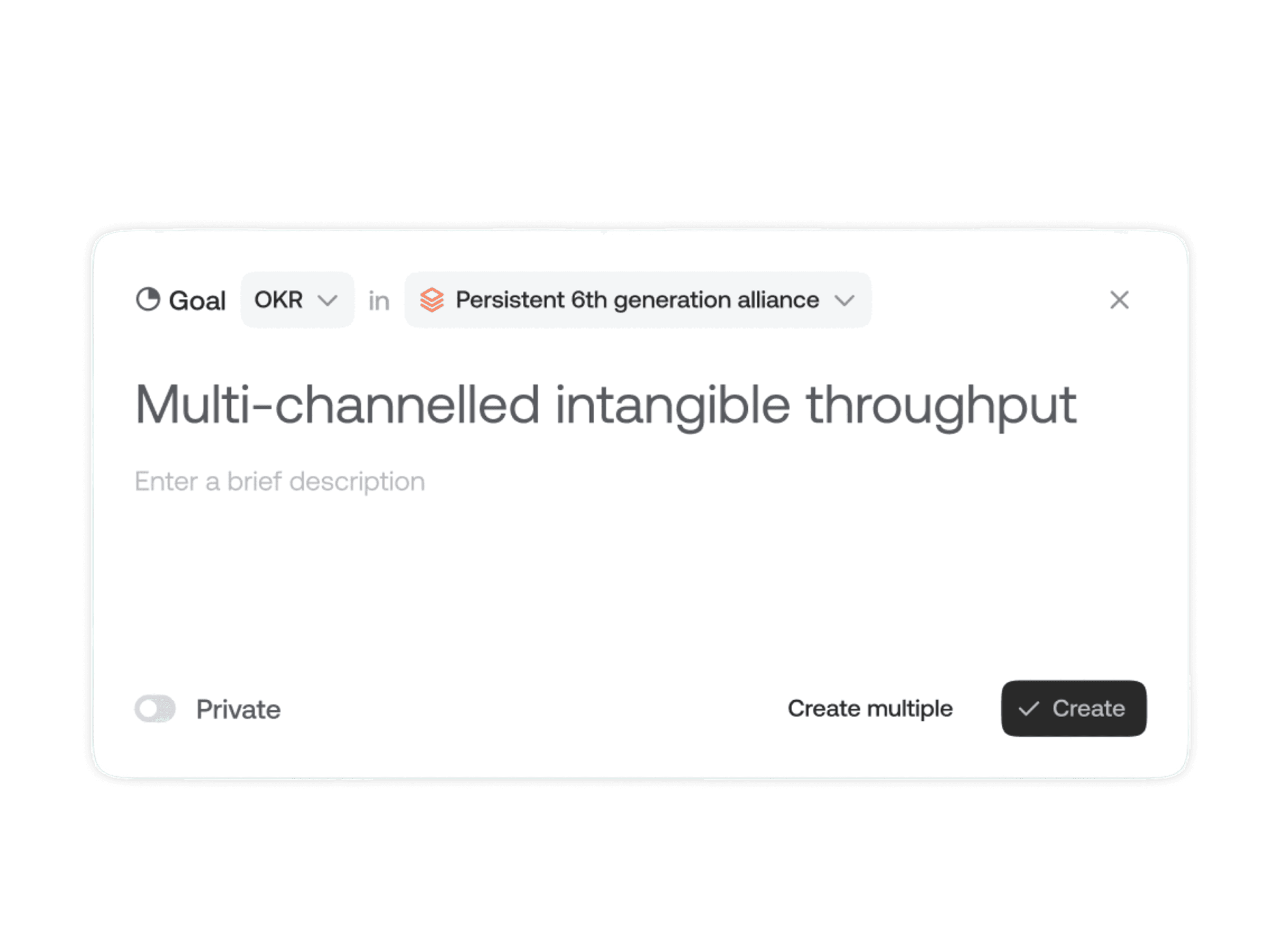 Qatalog Entities Creation